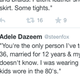 Twitter user @Steenfox anonymously quotes women's accounts of the clothes they wore when they were sexually assaulted.
Twitter